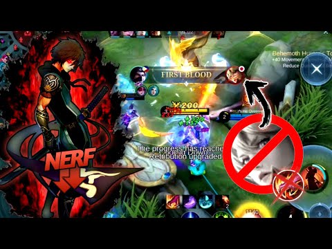 NERF HAYABUSA NO PROBLEM EARLY AND LATE GAME! | HAYABUSA GAMEPLAY SOLO RANK - MLBB