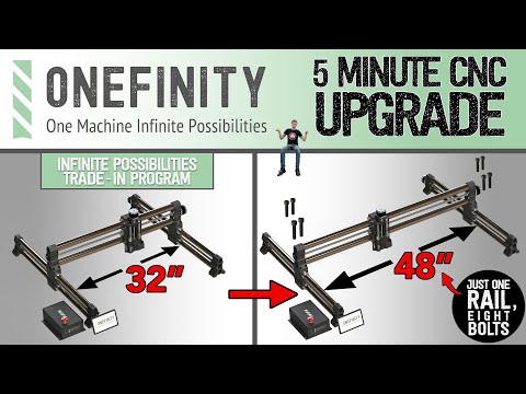 EP 10 Onefinity CNC - Infinite Possibilities Program / Trade In Program (Upgrade your CNC Size!)