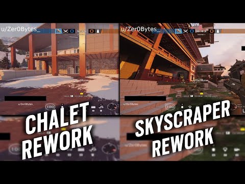 Skyscraper Rework - Y5S3 and Chalet Rework - Y5S4 - Rainbow Six Siege