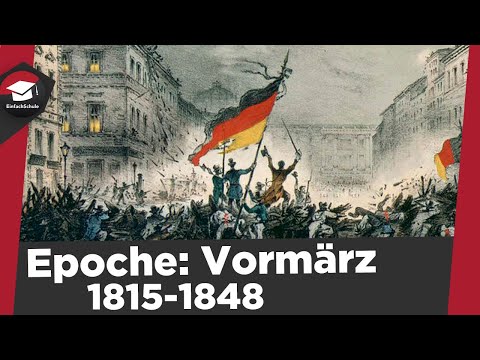 The Vormärz period explained simply - a literary era (1815-1848) - worldview, themes, and key fig...