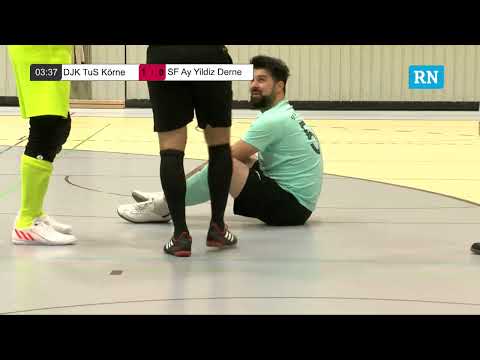 2.Tag Vorrunde, Halle Wellinghofen, DjK TuS Körne SF vs. Ay Yildiz Derne
