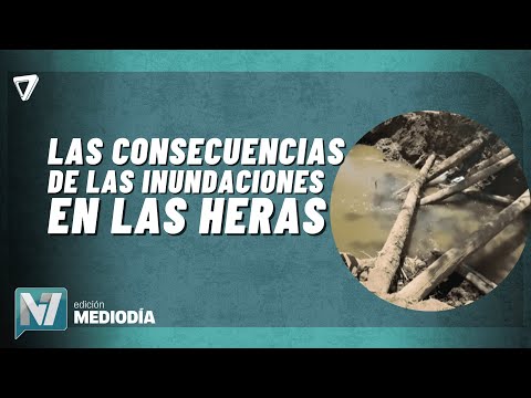AHORA: vecinos de Las Heras sufrieron el paso del TEMPORAL con INUNDACIONES