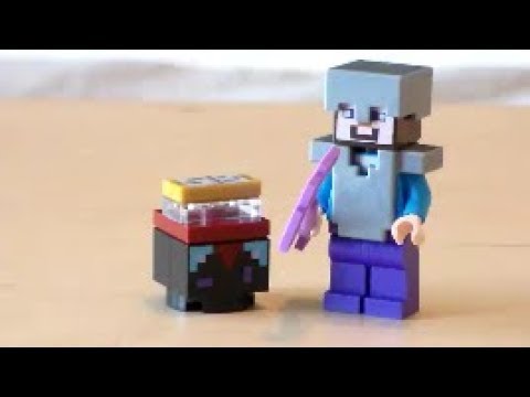 JonJonToys - Lego Minecraft Enchantment Table Tutorial (2017 Version)