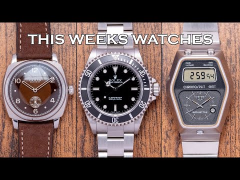 This Weeks Watches - Rolex Submariner, Fears Brunswick Brown, Heuer Manhattan, JLC & More [EP169]