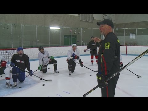 Top Swedish Hockey Players Training At Braemar Ice Arena