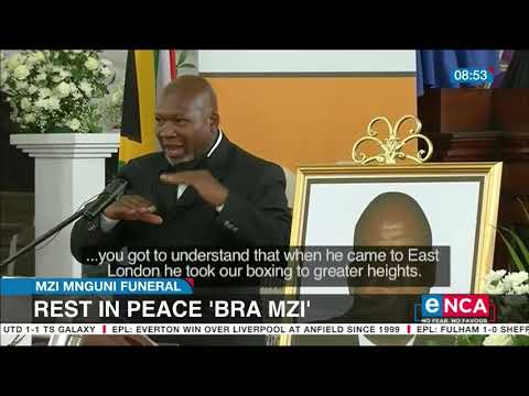 Mzi Mnguni funeral Rest in peace 'Bra Mzi'