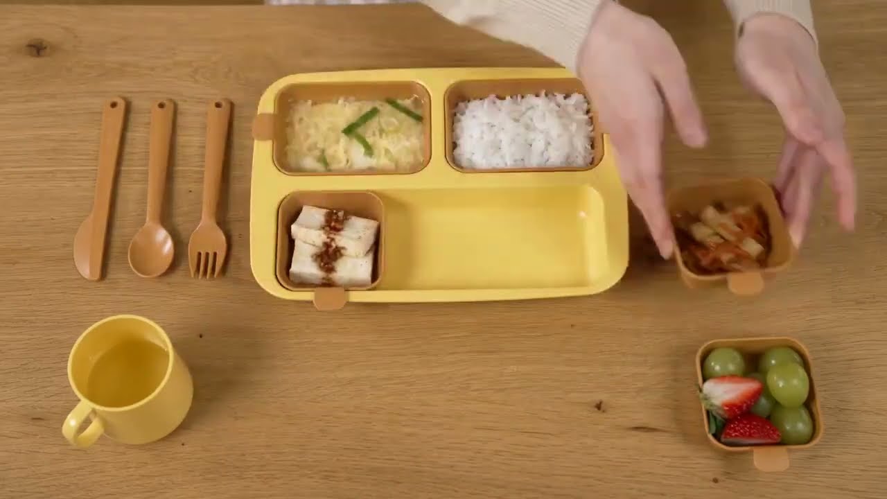 Khay ăn trẻ em Nestique 6 in 1 N-11 [Video 01] BY https://bepnhatoi.com