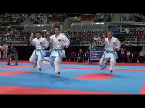Turkey Male Kata Team - 2014 World Karate Championships | WORLD KARATE FEDERATION