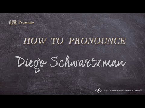 How to Pronounce Diego Schwartzman (According to DIEGO SCHWARTZMAN!)
