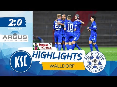 bfv-Rothaus-Viertelfinale: KSC- Astoria Walldorf