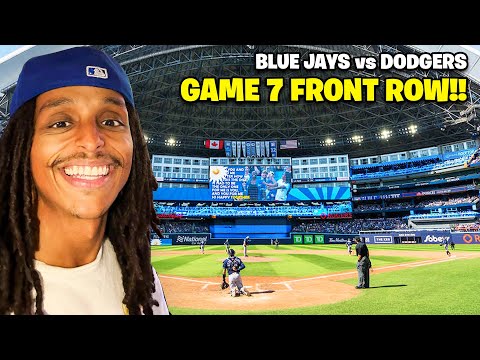 BLUE JAYS GAME 7 FRONT ROW!!!