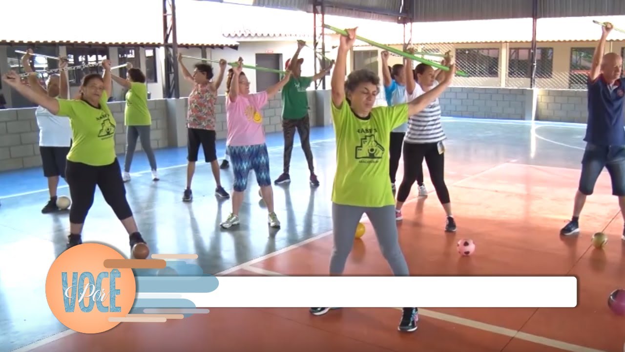Por Você - Atividade Física: exercícios de alongamento para a terceira idade 18/05/19