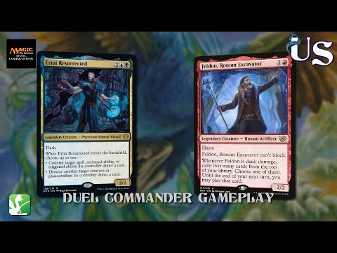 Underground Sea - Cockatrice – Duel Commander - Ertai Resurrected vs Feldon, Ronom Excavator #mtg