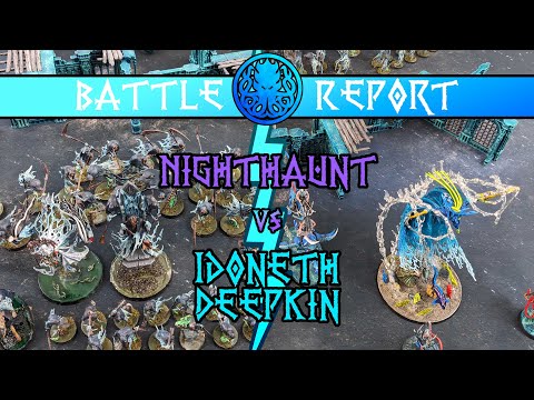 Nighthaunt vs Idoneth Deepkin | Age of Sigmar | 2000 Point Battle Report!