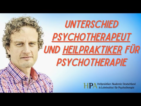Unterschied Psychotherapeut und Heilpraktiker für Psychotherapie