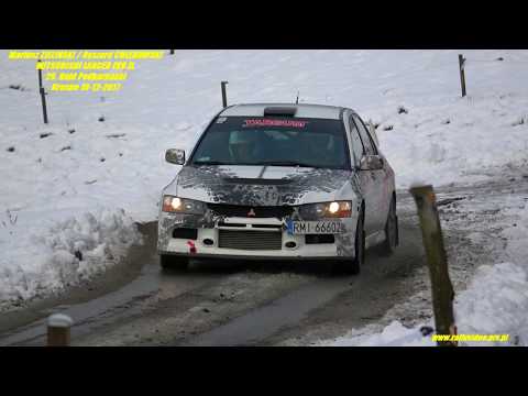 M. ZIELIŃSKI / R. CHLEBOWSKI - MITSUBISHI LANCER EVO 9 - 29. Rajd Podkarpacki Krosno 10-12-2017