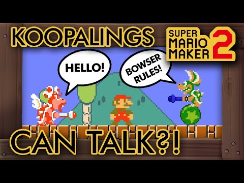 Super Mario Maker 2 - Koopalings Can TALK!?