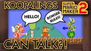 Super Mario Maker 2 - Koopalings Can TALK!?