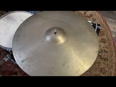 1960's Zildjian A. 22" Ride Cymbal 2944 - Video image 6