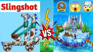 Catapult 2 Game Play Season 3 | All Boss Rush With Slingshot  Only Easy Mode