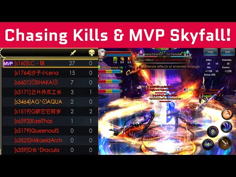 Chasing The Kills and MVP - Skyfall Action - Legacy of Discord - Apollyon