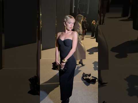 👀 Bad Gyal en el desfile de Balmain en la Paris Fashion Week! 🇫🇷 #badgyal #paris #viral #shorts