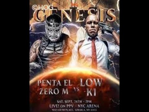 Penta El Zero Miedo vs Low Ki / Singles Match / HOG Genesis 2022 / WWE 2K22