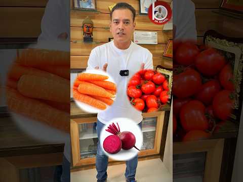 CARROT, BEETROOT & TOMATO JUICE 👉 GOOD OR BAD 😳#shorts #babyfood #drbrajpal