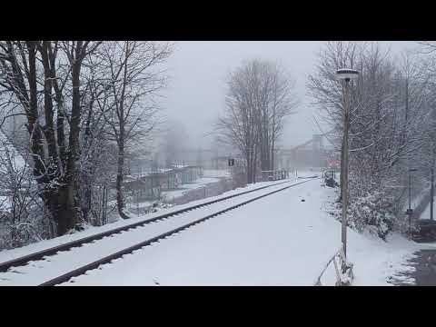 26.02.2020: Die RB25 im Schnee in Meinerzhagen