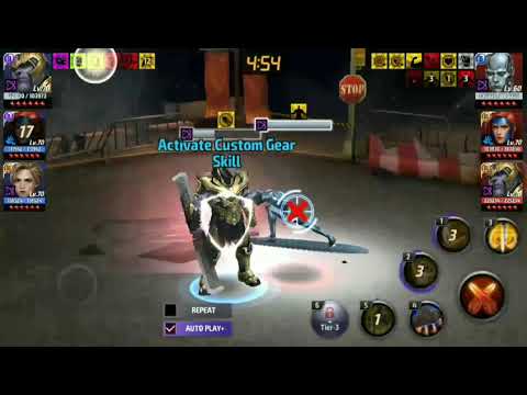 Timeline vs Silver Surfer(marvel future fight)