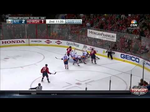 Washington Capitals vs New York Islanders ECQF Game 1 Highlights