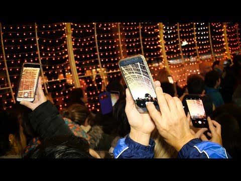 Rubí dona el tret de sortida al Nadal amb la nova Illa de LlumEncesa llums de nadal