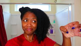2 Minute Tutorial | My Wash-N-Go Process Edited In 2 Short Minutes
