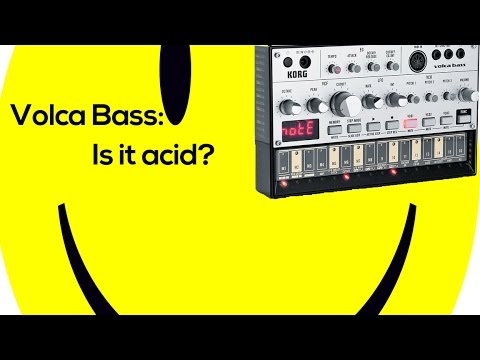 Korg Volca Bass Demo, Is it Acid?