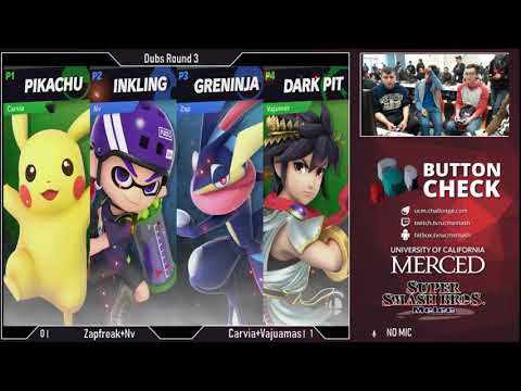Button Check 14 Ultimate Doubles (Winners Semis) - Zapfreak + NegativeV vs Carvia + Vajumas