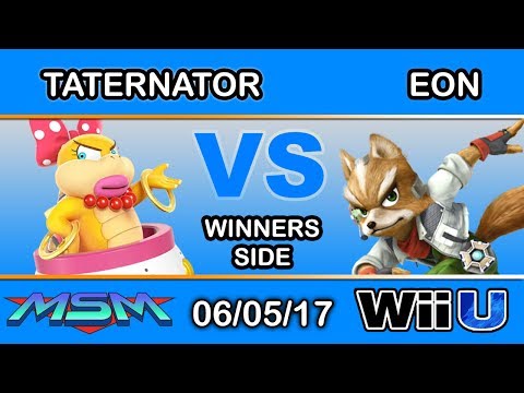 MSM 24 - Ronin | Tatornator (Wendy) Vs. LH | Eon (Fox) Winners Side - Smash Wii U