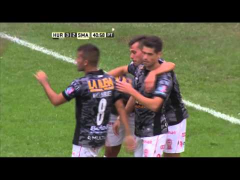 Gol de Ábila. Huracán 3 - San Martín (SJ) 2. Fecha 10. Primera División 2016.