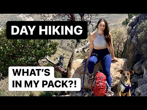 Gear I pack for a day hike! - Essentials and packing your backpack for a hiking day!