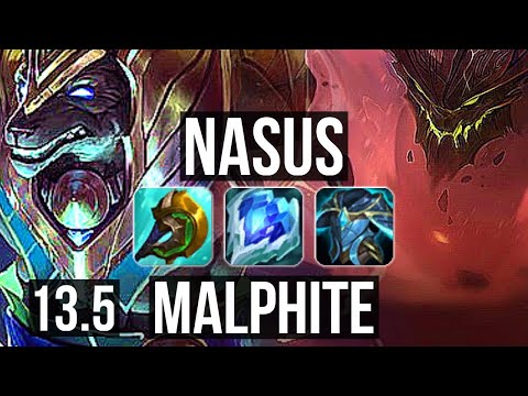 NASUS vs MALPH (TOP) | 900+ games | KR Master | 13.5