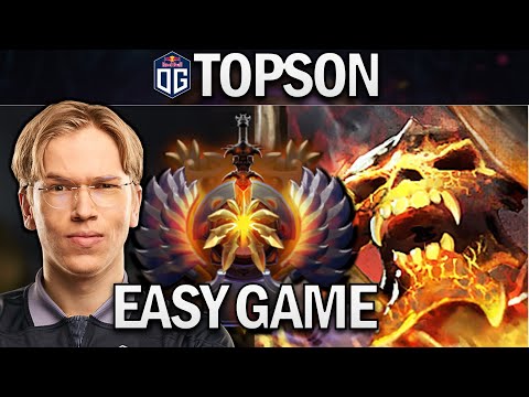 OG.TOPSON CLINKZ - EASY GAME - DOTA 2 7.28 GAMEPLAY