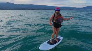 Raw Hover Air Aqua footage with commentary - Downwind Foil on Lac de Neuchâtel on 20260824.