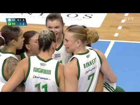 Volley League Γυναικών 2025-2026 | Α.Ο. Θήρας - Παναθηναϊκός A.O. | 7η Αγωνιστική | Αγώνας