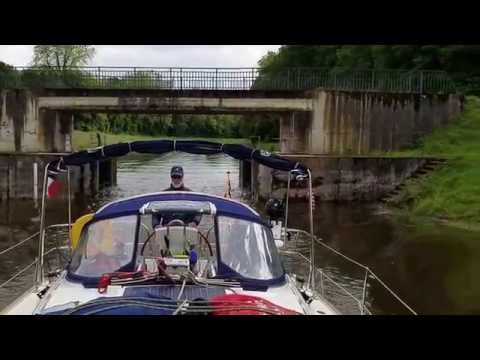 Ep # 6 - SAILING THROUGH EUROPE ON RIVERS AND CANALS, ST JEAN DE LOSNE - HAULOUT