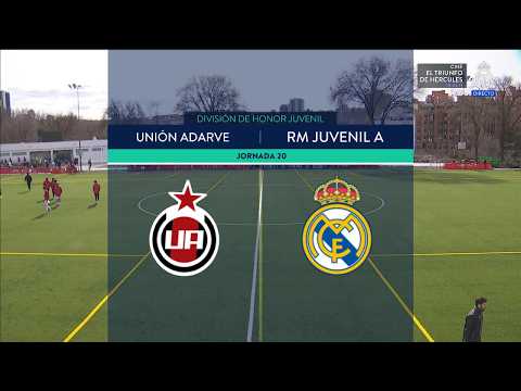 Unión Adarve - Real Madrid Juvenil A (J20 - División de Honor Juvenil) - RMTV