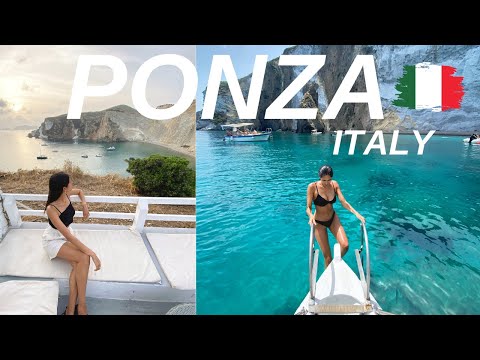 the Italian island of PONZA (a hidden gem)
