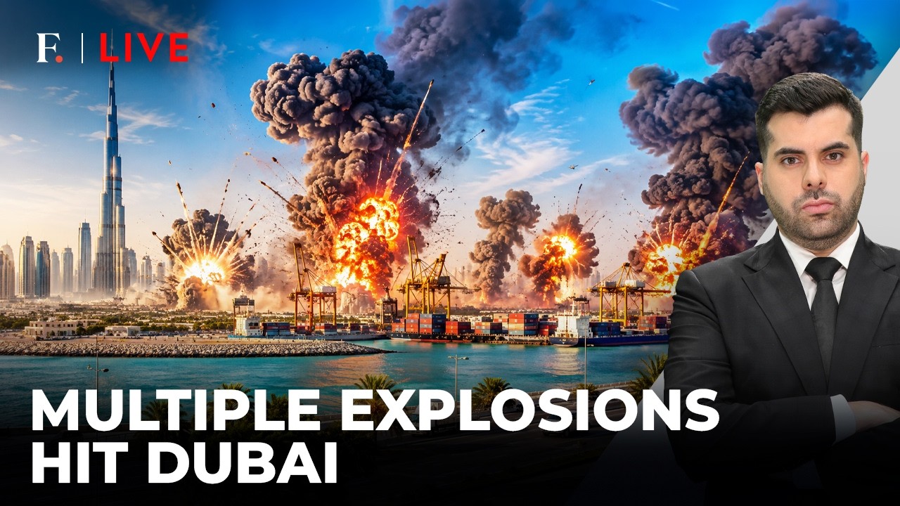 Dubai: 7 Blasts Heard in 20 Minutes Near Jebel Ali Port Amid Iran-US Tensions | Firstpost Live