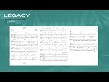 LAMENT - Jazz Trombone Sheet Music (JJ Johnson Arranged by Nick Finzer)
