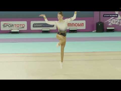 ALEXE Raisa-Ioana (ROU) -  2023 JUNIORS European Championships in Aerobic Gymnastics, IW Quali
