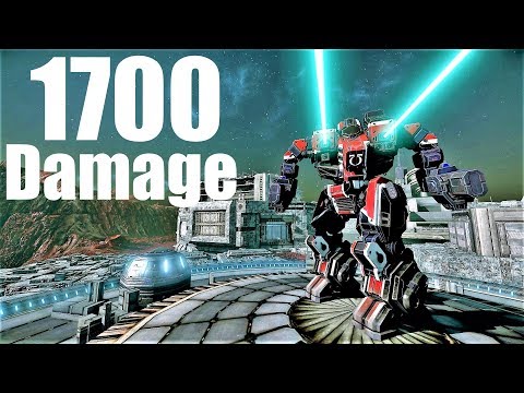 1700 Damage in the first Mech (Hellbringer) in MWO Faction Play