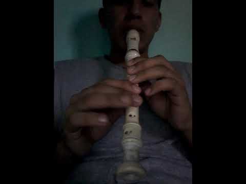 Marshmello-Alone flauta dulce